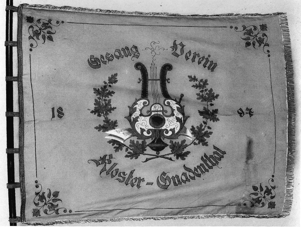 Die Vereinsfahne von 1897